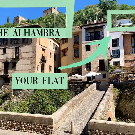 Cosy Loft With Amazing Terrace & Spectacular Views Apartment Granada Exterior photo